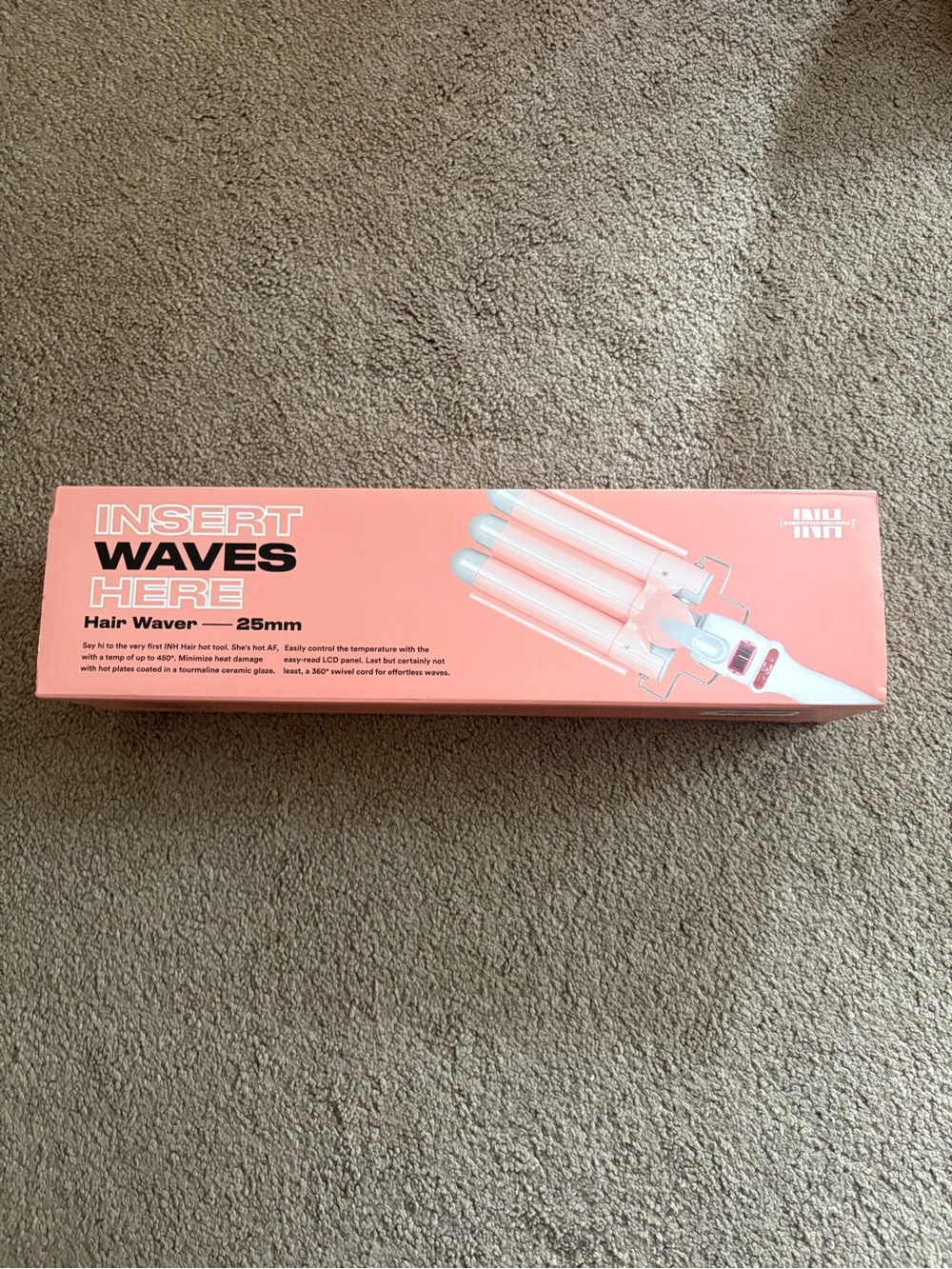25mm Hair Waver - Pink